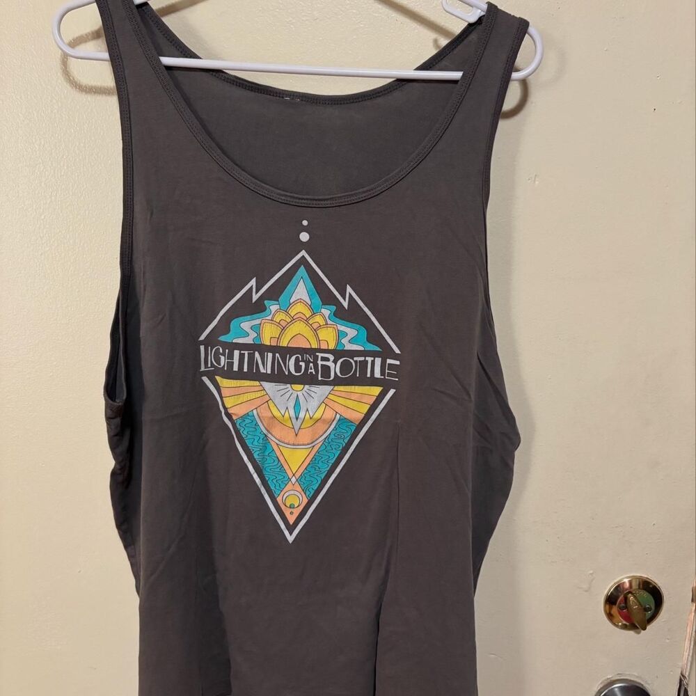 Lightening In A Bottle Tank Top size: Large